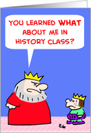 HISTORY CLASS card