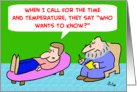 Time And Temperature card