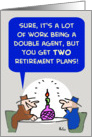 DOUBLE AGENT card