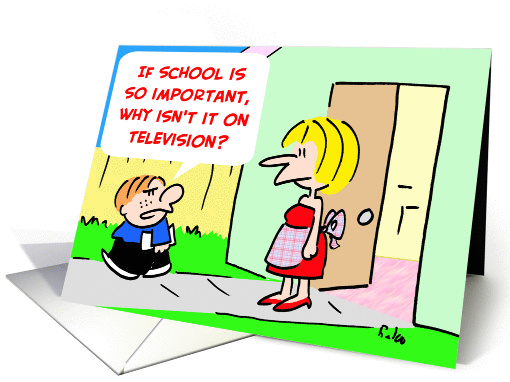 School Important - Thank You
 card (244321)