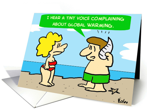 GLOBAL WARMING card (244537)