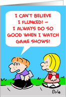 Flunked - Thank You card