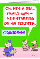 Real Family Man card