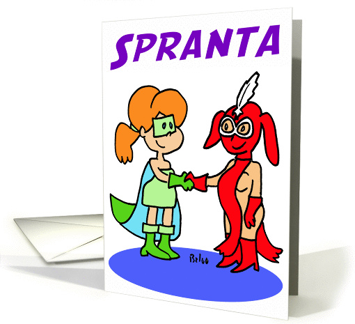 Spranta Subtenas Internacian Amikecon - Esperanto
 card (245799)