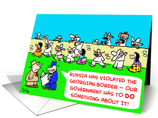 Russia Invades Georgia
 card (246169)