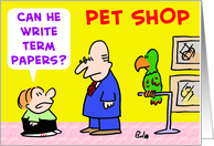 Write Term Papers - Thank You card