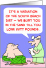 South Beach Diet - Good Luck card