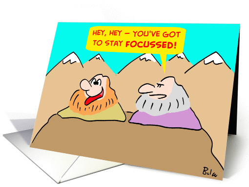 Stay Focussed -Good Luck
 card (247934)