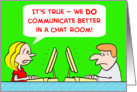 CHAT ROOM card