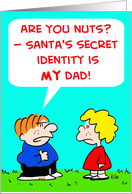Santa’S Secret Identity card