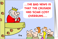 Crusade Cost Overruns card