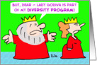 Lady Godiva - Diversity Program card