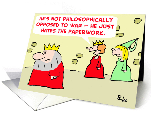 Opposed To War
 card (249982)