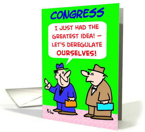 DEREGULATE OURSELVES card (249984)