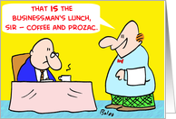 Coffee And Prozac card