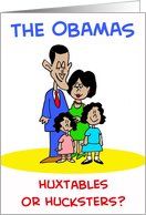 Obamas - Huxtables Or Hucksters? card