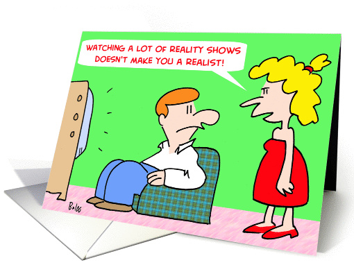 REALITY SHOWS card (252916)