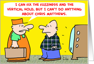 CHRIS MATTHEWS card