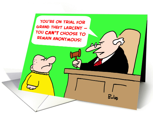 REMAIN ANONYMOUS card (254285)