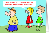 College Exit Strategy card