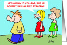 College Exit Strategy card