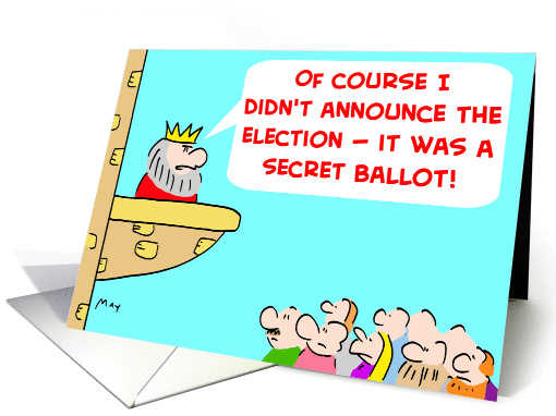 SECRET BALLOT card (254695)