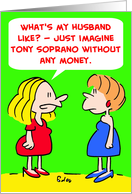 TONY SOPRANO card