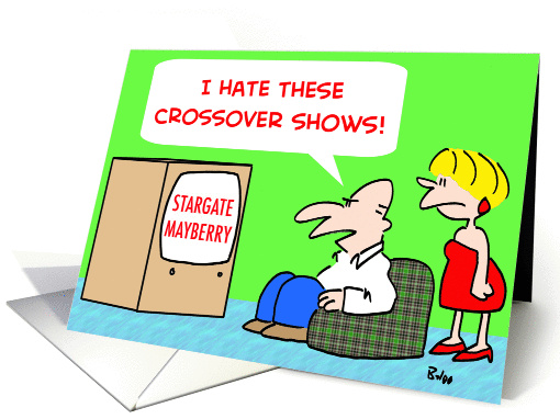 CROSSOVER SHOWS card (256971)