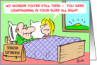 Campaigning In Your Sleep card
