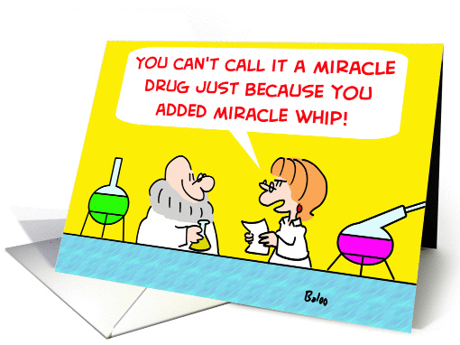 MIRACLE DRUG card (260048)