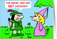 Merry Men - Groupies card