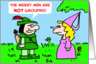 robin hood merry groupies card