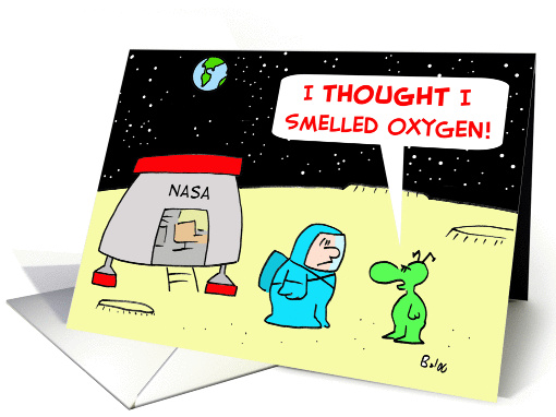 Aliens Smelled Oxygen
 card (261633)