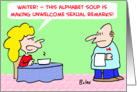 ALPHABET SOUP card