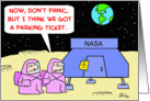PARKING TICKET card