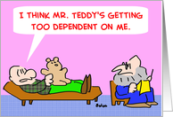MR. TEDDY card