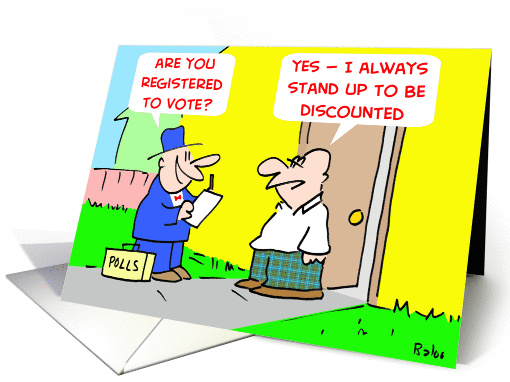 Registered To Vote
 card (264448)