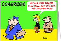 Elected As A Hawk card