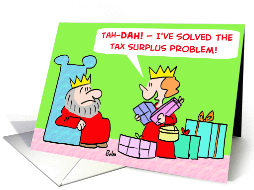 Tax Surplus Problem
 card (267716)