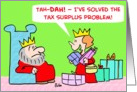 Tax Surplus Problem card