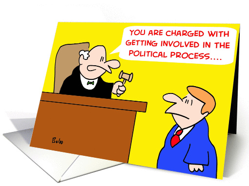 Involved In The Political Process
 card (268057)