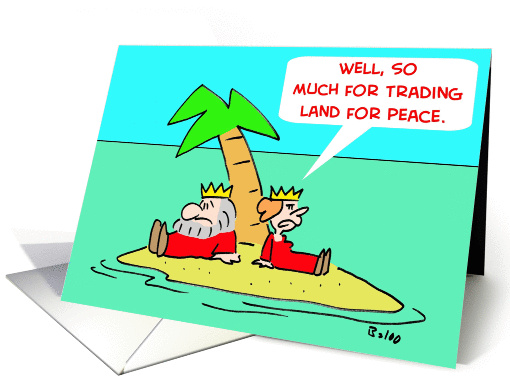 Trading Land For Peace
 card (268280)
