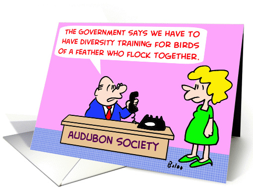 Diversity Training Audubon Society
 card (271669)
