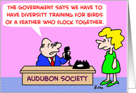 Diversity Training Audubon Society card