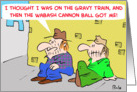 GRAVY TRAIN card