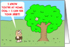 I Can See Your Feet card