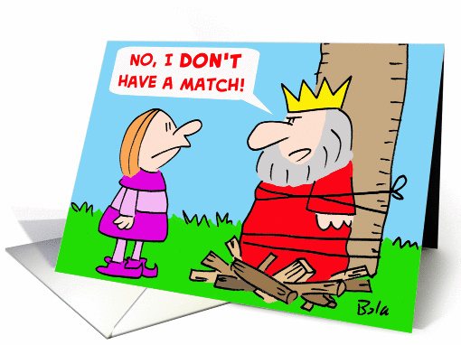 King Doesn'T Have A Match
 card (272964)