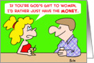 God’S Gift To Women card