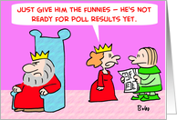 King Poll Results card