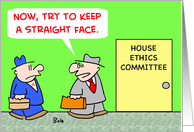 House Ethics Committee card